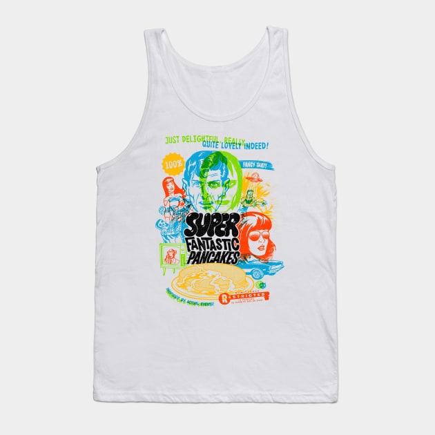 Super Fantastic Pancakes Tank Top by GiMETZCO!